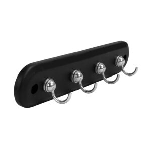 Practical Four Hook Wall Mounted Storage Rack