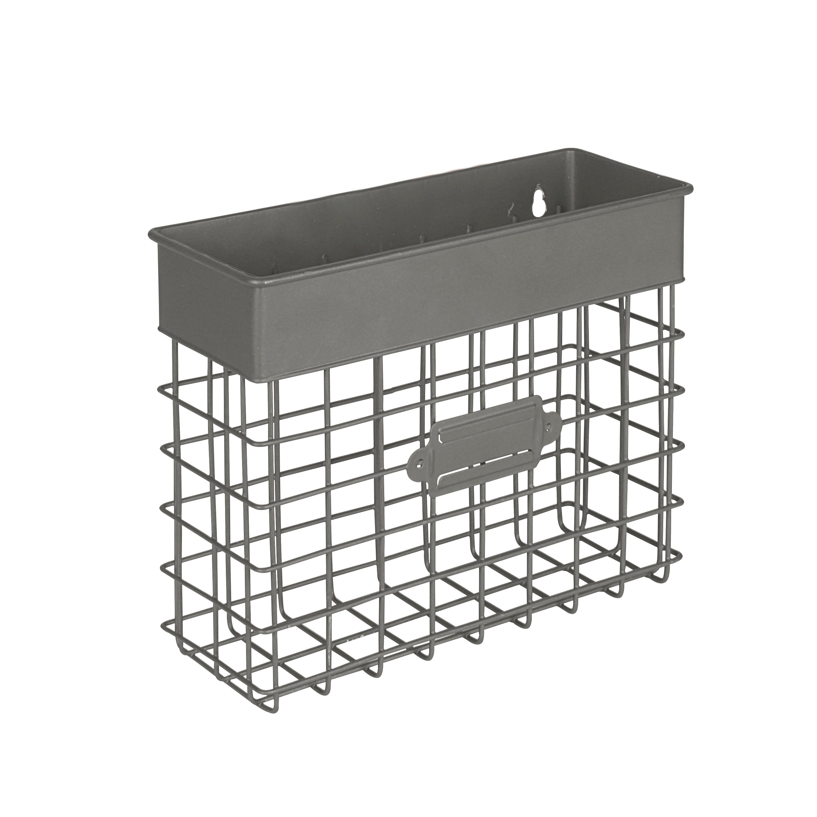 Wall Mounted Mail and Letter Bin