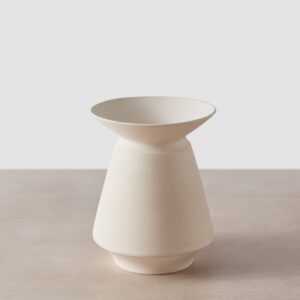 Refined Tonal Sculpted Decorative Vase