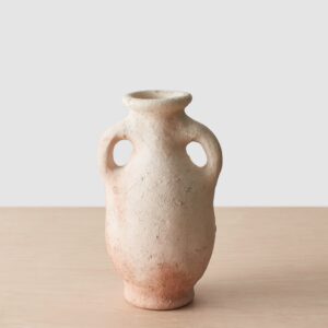 Refined Textured Sculpted Decorative Vase