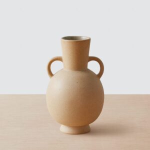 Textured Refined Sculpted Decorative Vase