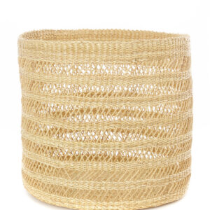 Woven Lace Storage Basket Large