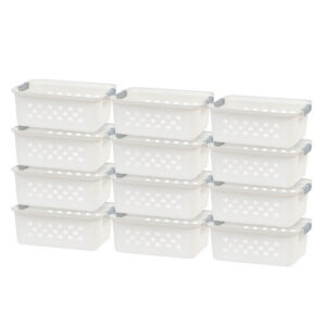 Open Front Storage Basket 12 Pack