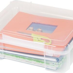 Stackable Scrapbook Case Storage Organizer