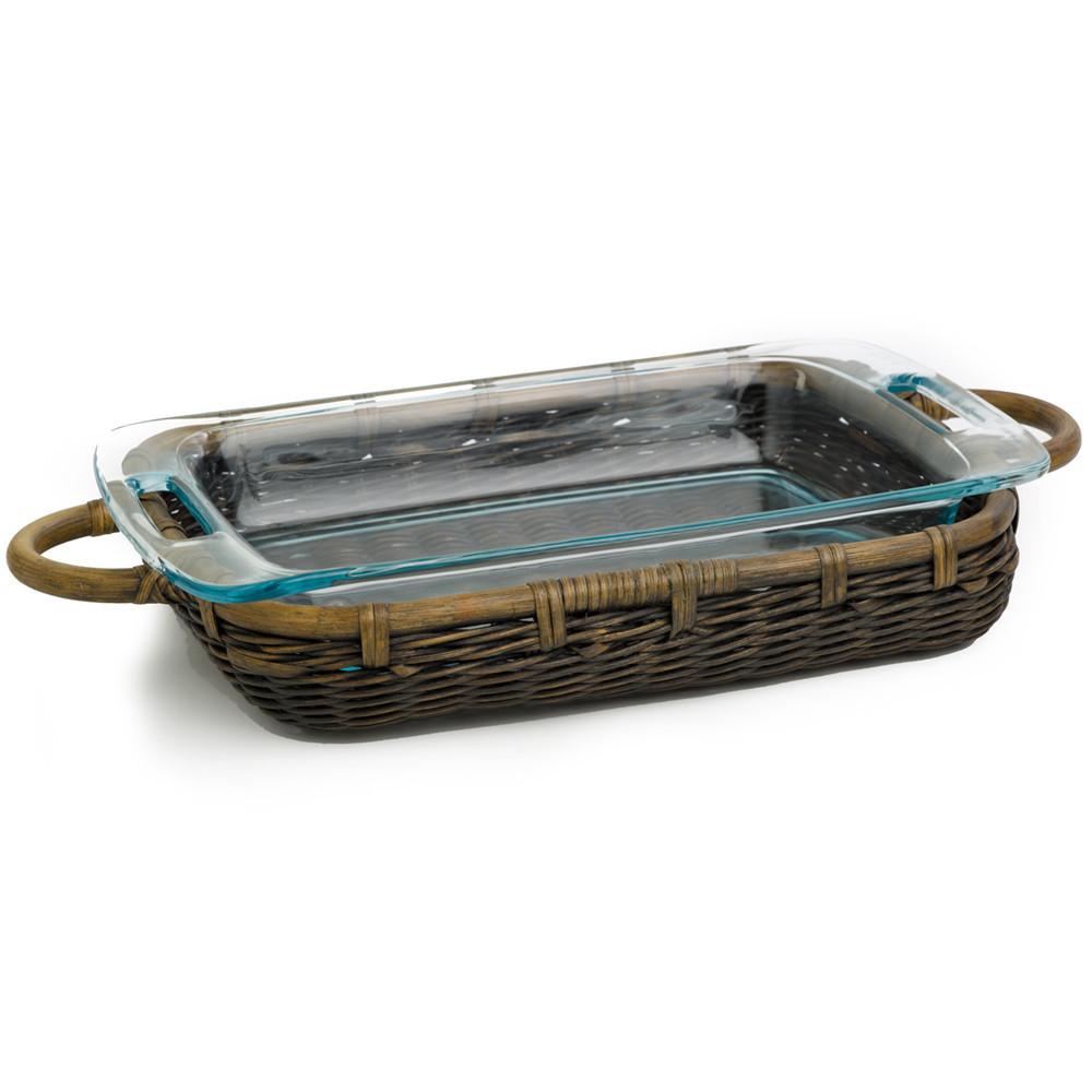 Structured Wicker Casserole Basket - Image 6